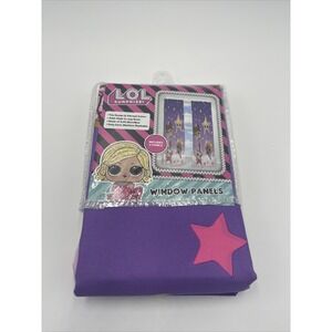 LOL Surprise Curtains - Float Among‎ Stars - 63" length #010